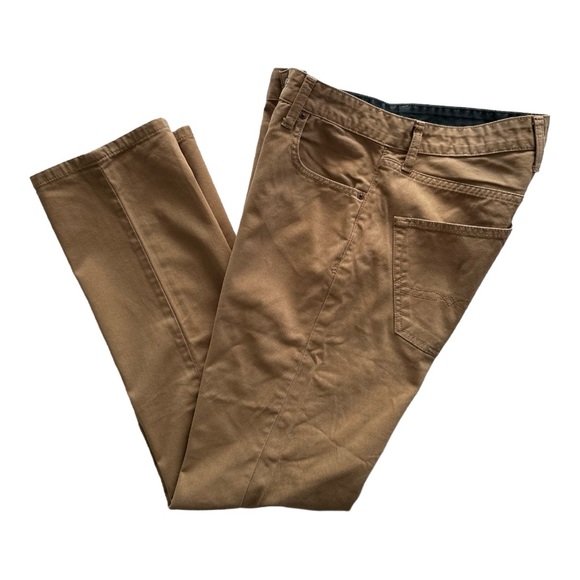 LUCKY BRAND 221 Original Straight Jeans Mens Tan Brown Size 30x32 - Picture 7 of 15